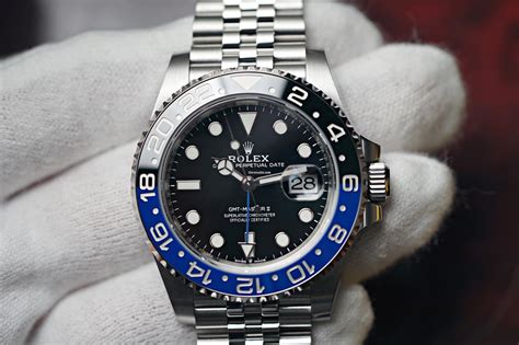 rolex gmt batman 2022.